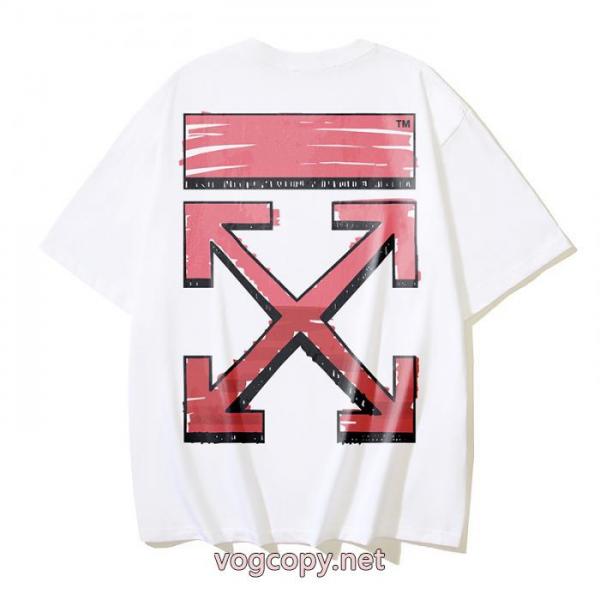 売れ筋 今シーズン新作!大人もOK! VIP価格 海外発Off-White偽 ブランド 半袖Tシャツ 4