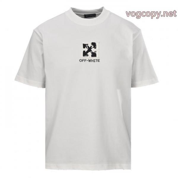 偽 ブランド Off-White半袖Tシャツ品質保証 男女通用 オススメ新作商品 4