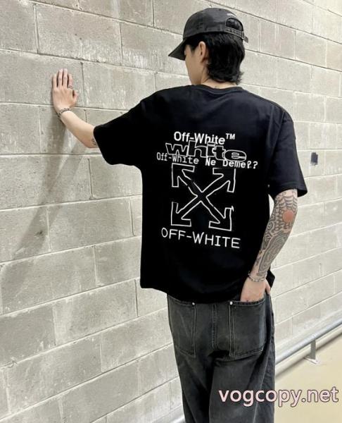 偽 ブランド Off-White半袖Tシャツ品質保証 男女通用 オススメ新作商品 3
