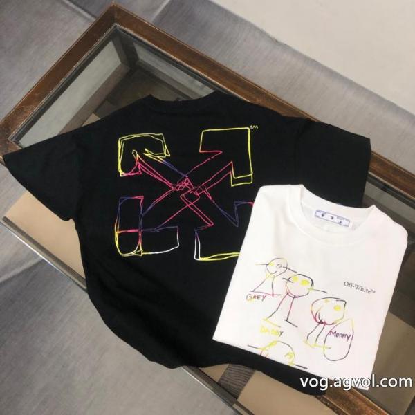品質保証最新作 大人シンプルな 価格セール半袖シャツOff-White オフホワイト激安 ブランド 0