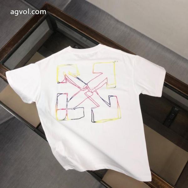 品質保証最新作 大人シンプルな 価格セール半袖シャツOff-White オフホワイト激安 ブランド 2