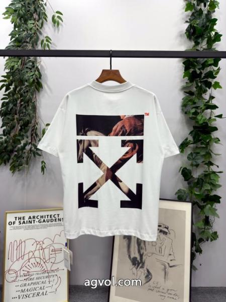 Off-White注目の逸品 季節限定販売 注目度の高い通販 ブランド半袖Tシャツ 5