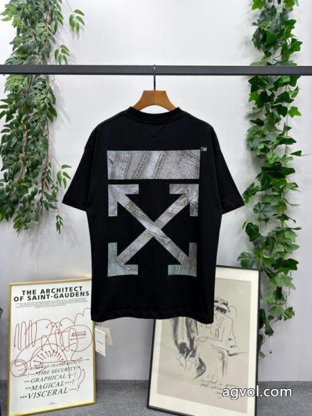 半袖Tシャツ数量限定新品 SS26オシャレ 雑誌掲載アイテム Off-White偽 ブランド 5