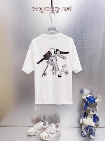 半袖Tシャツオシャレな印象に 品質保証最新作 VIPセールでお得偽 ブランド Off-White 5