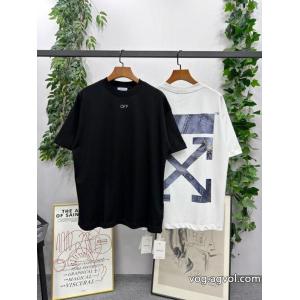 半袖Tシャツ数量限定新品 SS26オシャレ 雑誌掲載アイテム Off-White偽 ブランド