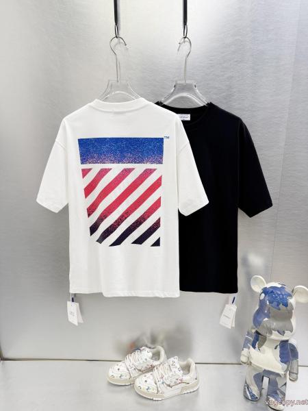 SS26オシャレ お買得 希少性の高い通販 ブランド半袖Tシャツオフホワイト 0 