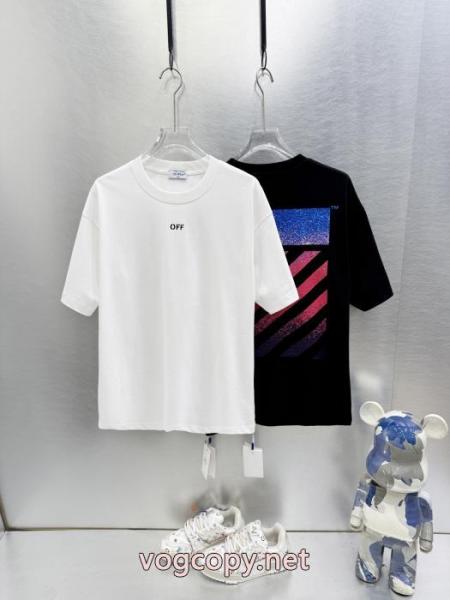 SS26オシャレ お買得 希少性の高い通販 ブランド半袖Tシャツオフホワイト 5 