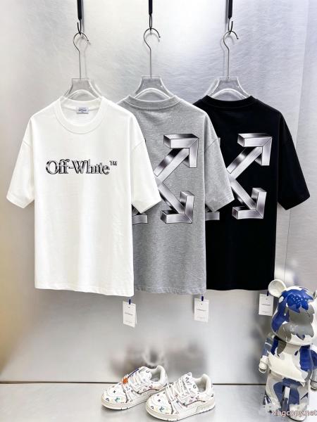 コピー 品 販売最高な材料 お洒落な印象 新価格で登場！オフホワイト半袖Tシャツ 0 