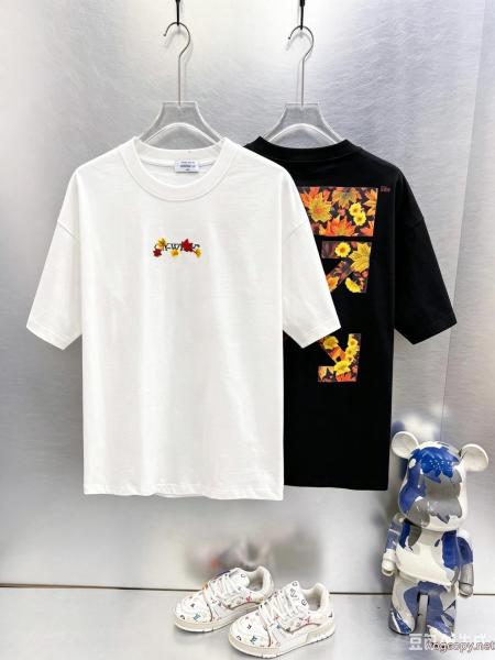 Off-White偽物 ブランド ショップ全国無料新品 涼しげに演出 人気ブランドランキング半袖Tシャツ 0 
