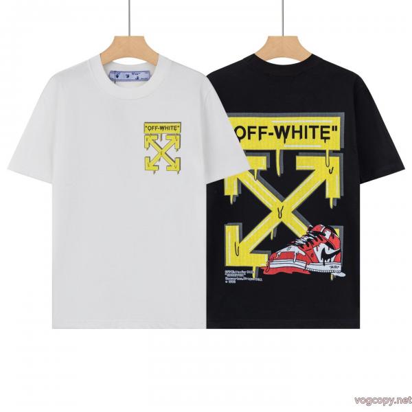 季節感をプラス人気商品 ピュアな印象に お買い得本物保証半袖TシャツOff-White偽 ブランド 通販 0