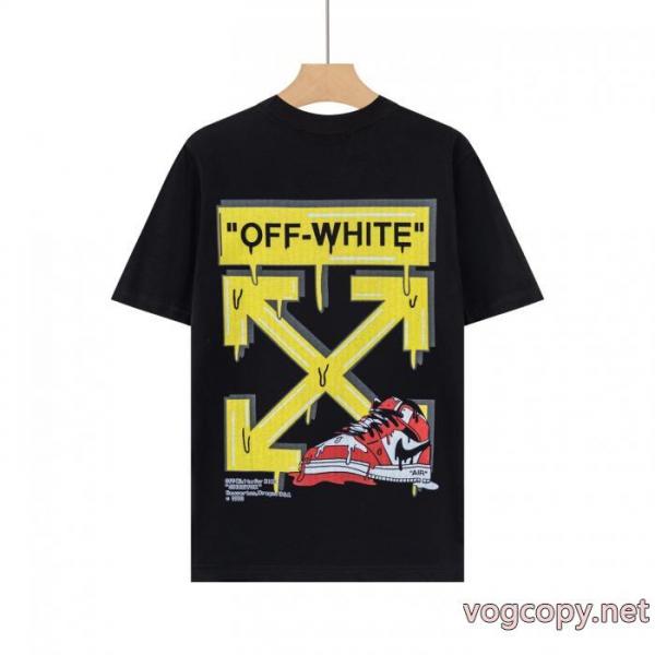 季節感をプラス人気商品 ピュアな印象に お買い得本物保証半袖TシャツOff-White偽 ブランド 通販 1