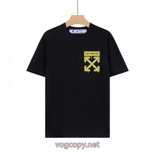季節感をプラス人気商品 ピュアな印象に お買い得本物保証半袖TシャツOff-White偽 ブランド 通販 4