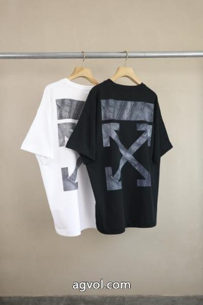 数量限定新作登場 数量限定&最新作 大胆なカジュアルダウンOff-White半袖Tシャツ激安 ブランド 通販 2