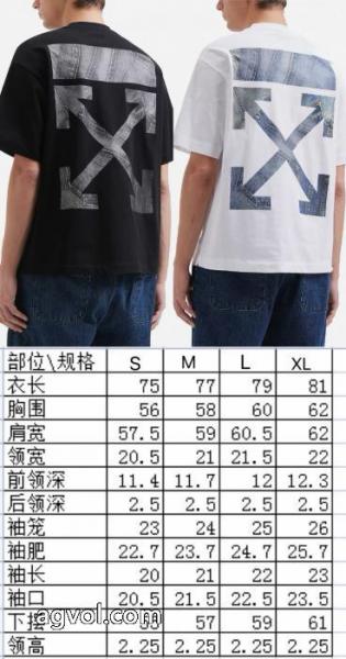 数量限定新作登場 数量限定&最新作 大胆なカジュアルダウンOff-White半袖Tシャツ激安 ブランド 通販 4