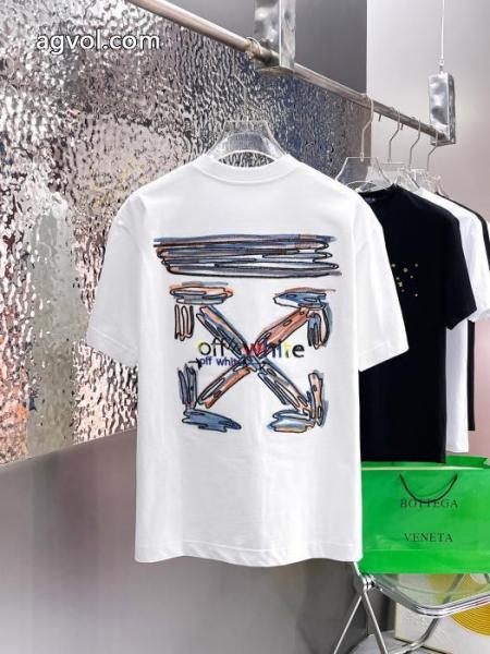 ブランド 激安 サイト半袖TシャツOff-White送料無料人気 憧れブランド 鮮度が手に入る 1