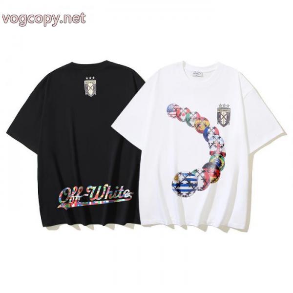 雑誌掲載 限定セール正規品 上質感コピー ブランド 通販半袖TシャツOff-White 1