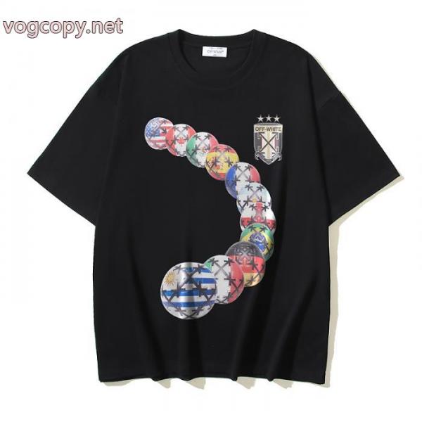 雑誌掲載 限定セール正規品 上質感コピー ブランド 通販半袖TシャツOff-White 2