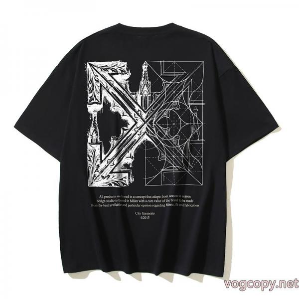 Off-White完璧なシルエット 最終価格 抜け感のある夏着物偽 ブランド 通販半袖Tシャツ 0