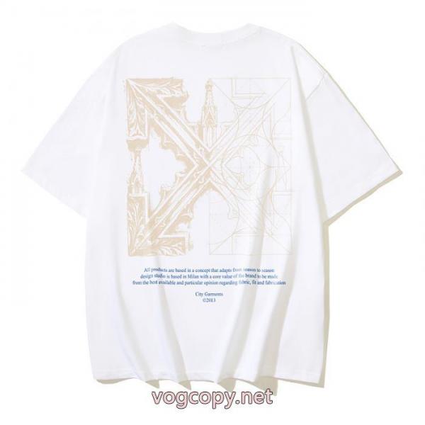 Off-White完璧なシルエット 最終価格 抜け感のある夏着物偽 ブランド 通販半袖Tシャツ 3