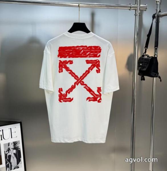 Off-Whiteブランド 偽物 激安 通販上質感 新作限定 夏新商品半袖Tシャツ 4