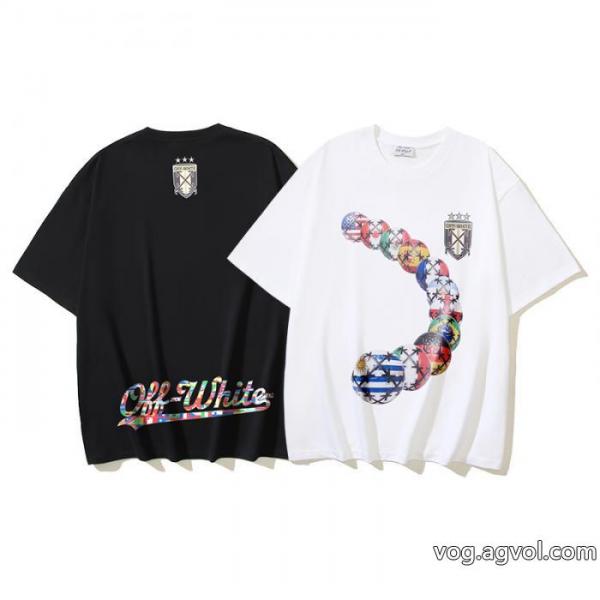 2026ブランド コピー2026新作限定 今年の夏は着こなし 定番カラーOff-White半袖Tシャツ 0