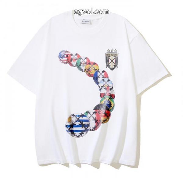 2026ブランド コピー2026新作限定 今年の夏は着こなし 定番カラーOff-White半袖Tシャツ 5