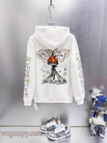 偽 ブランド 購入パーカー2026シーズン継続トレンド新着 超軽量 オシャレな雰囲気Off-White 4