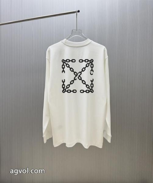 コピー ブランド 通販長袖Tシャツ2026年度 爽やかな色合い 最新入荷Off-White 1