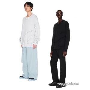 OFF-white立体バッグタイプクルーネックセーター男女同型